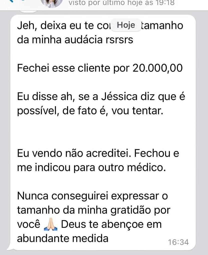 Depoimento real de uma consultora formada pela JV